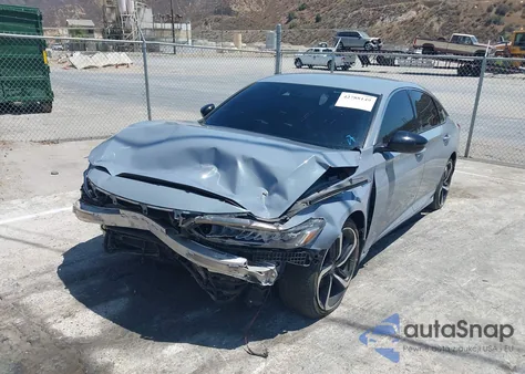 2022 Honda Accord Hybrid Sport z USA, uszkodzony, nr VIN 1HGCV3F24NA012714